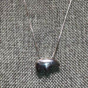 (.925) sterling silver necklace/pendant.